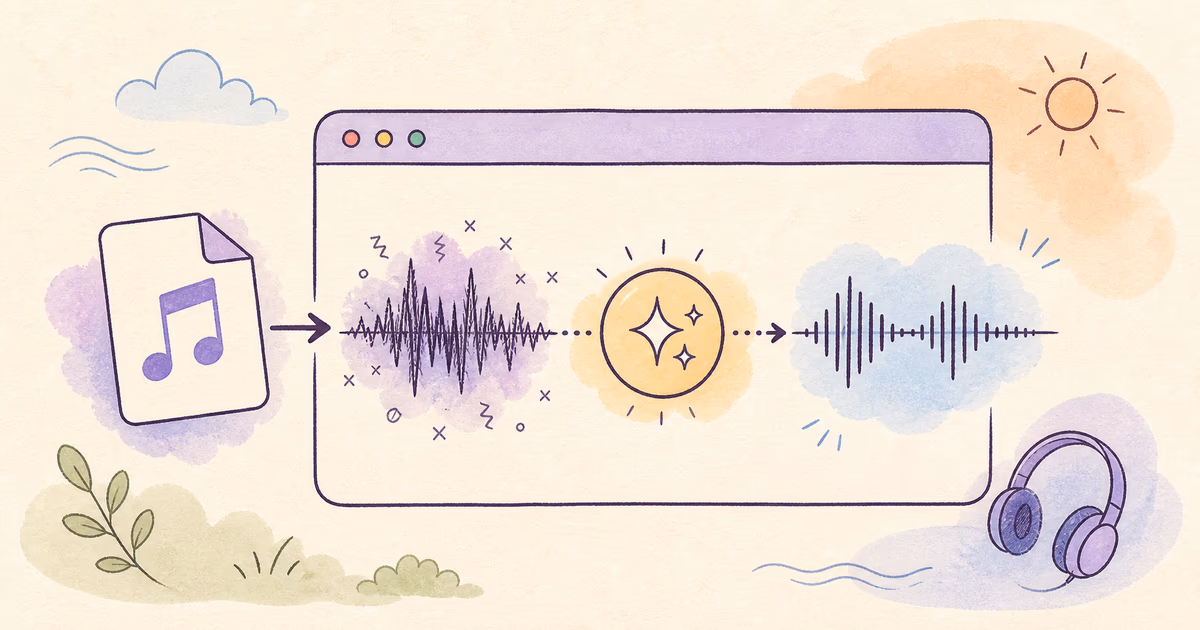 Remove Background Noise from MP3 Online
