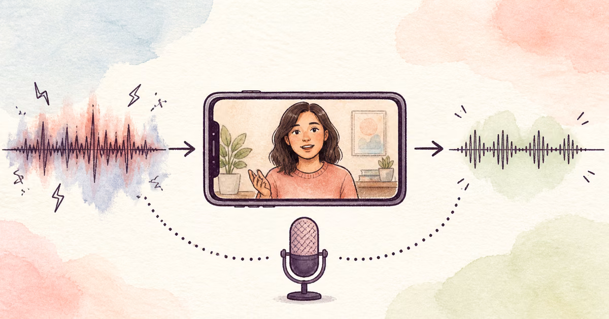 Remove Background Noise from Video Online